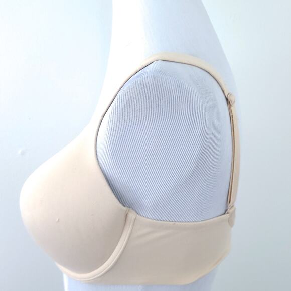 Body by Victoria 34DD Full Coverage Uplift Bra Beige Padded Everyday Bra T-Shirt - Picture 8 of 9